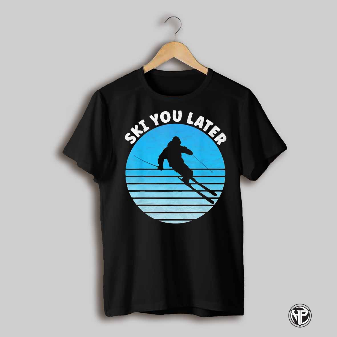 Kki You Later Skiing With A Man Vintage Shirt