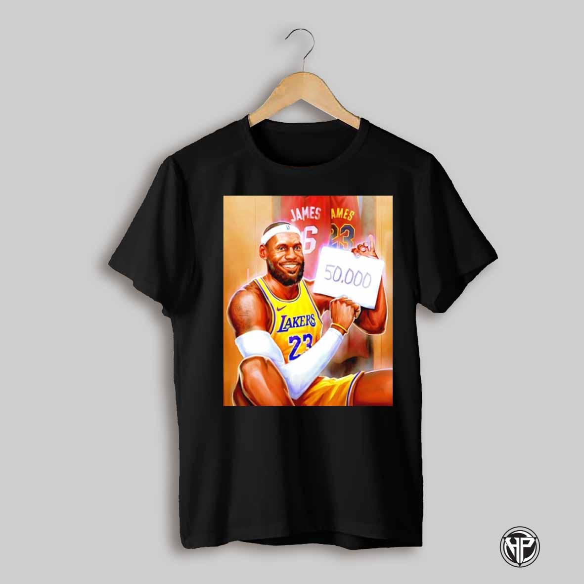 Lebron James Becomes The First Player In Nba History To Score 50k Career Points Shirt