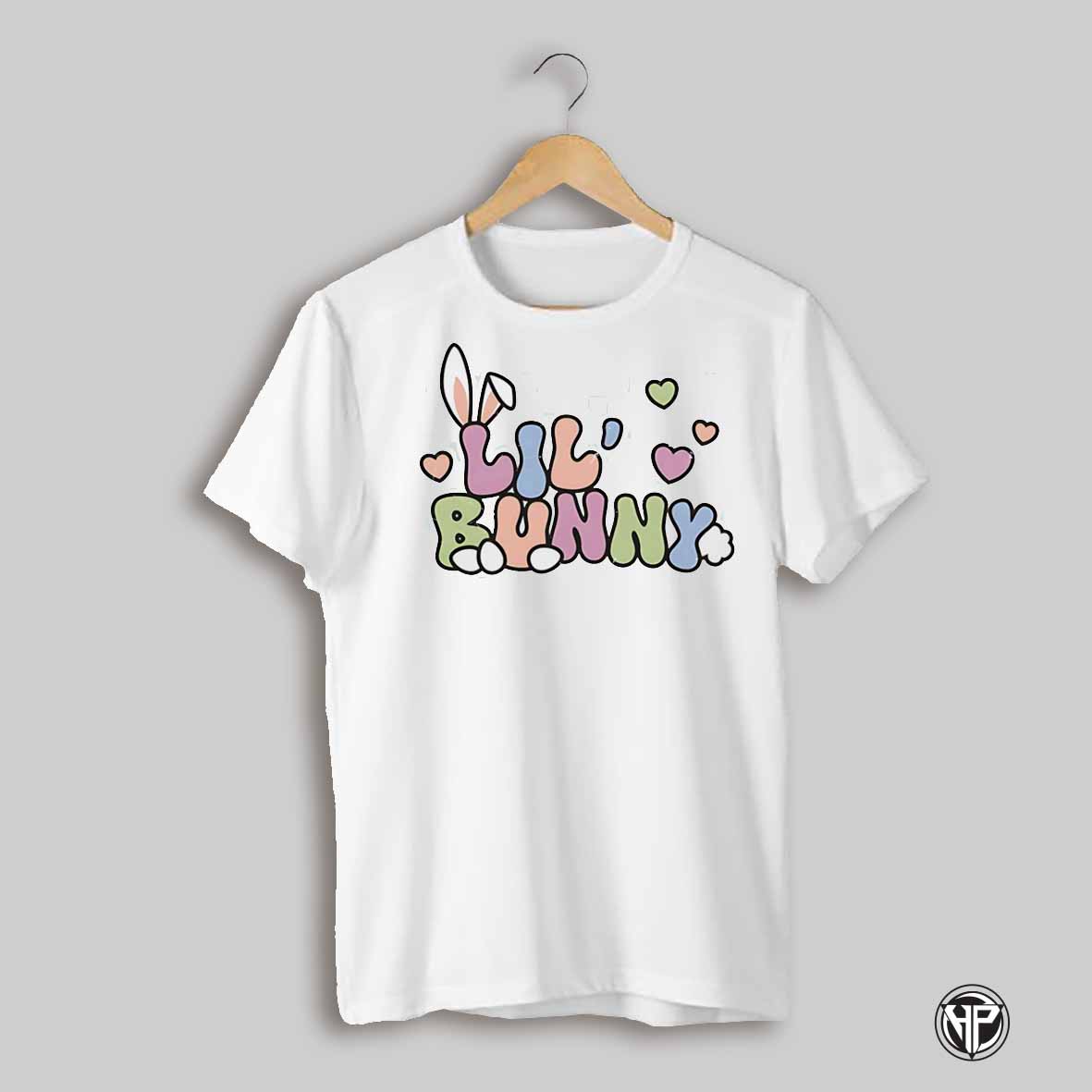 Lil Bunny Checkerboard Easter Day Shirt