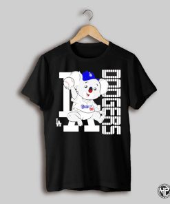 Los Angeles Dodgers Blue Baby Mascot Funny Shirt