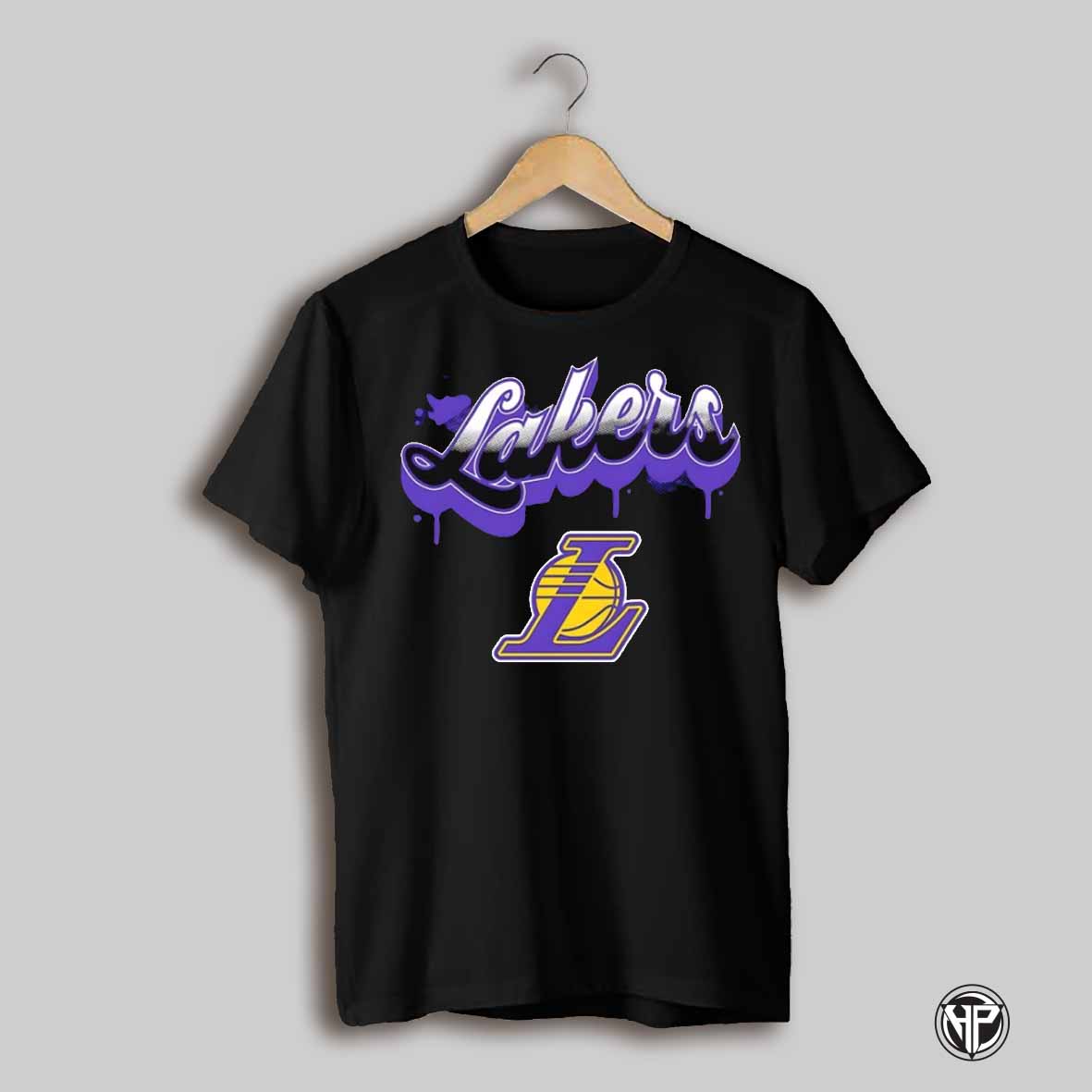 Los Angeles Lakers Bubbly Script Shirt