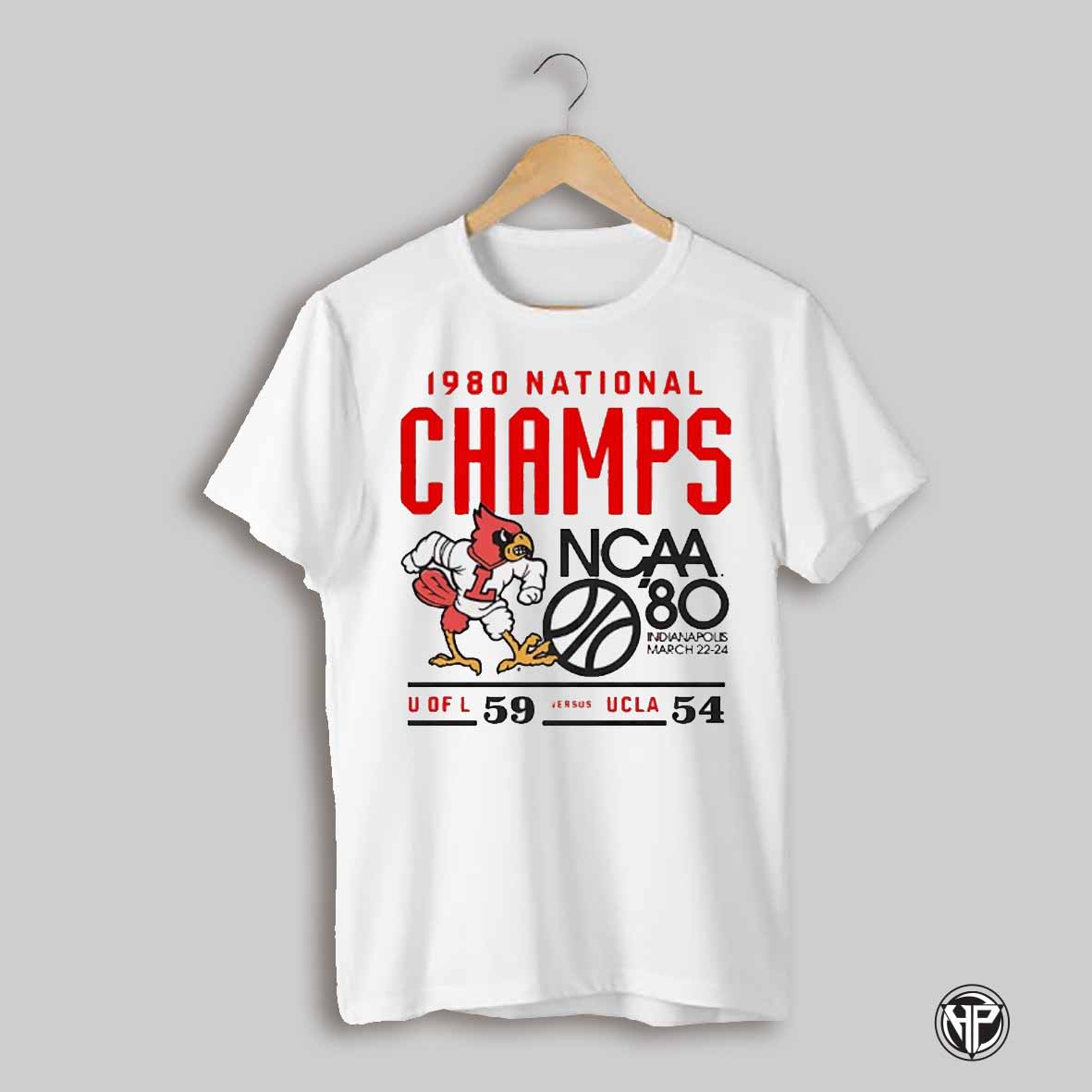 Louisville Cardinals Ncaa 1980 National Champs Indianapolis March 22 24 Shirt