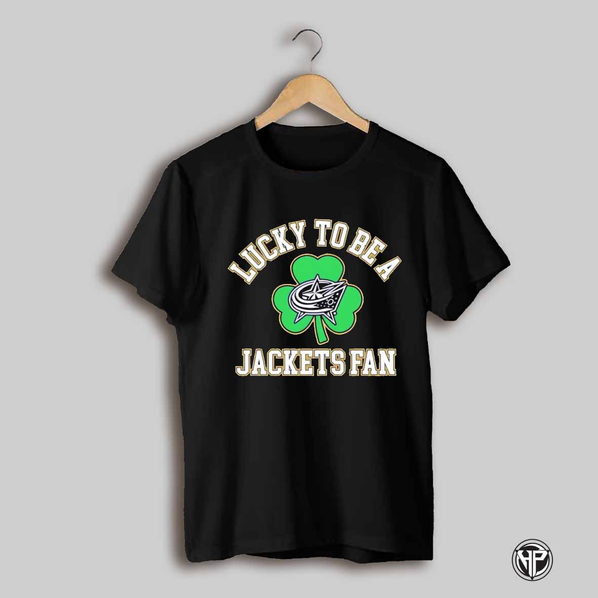 Lucky To Be A Jackets Fan St Patricks Day Shirt