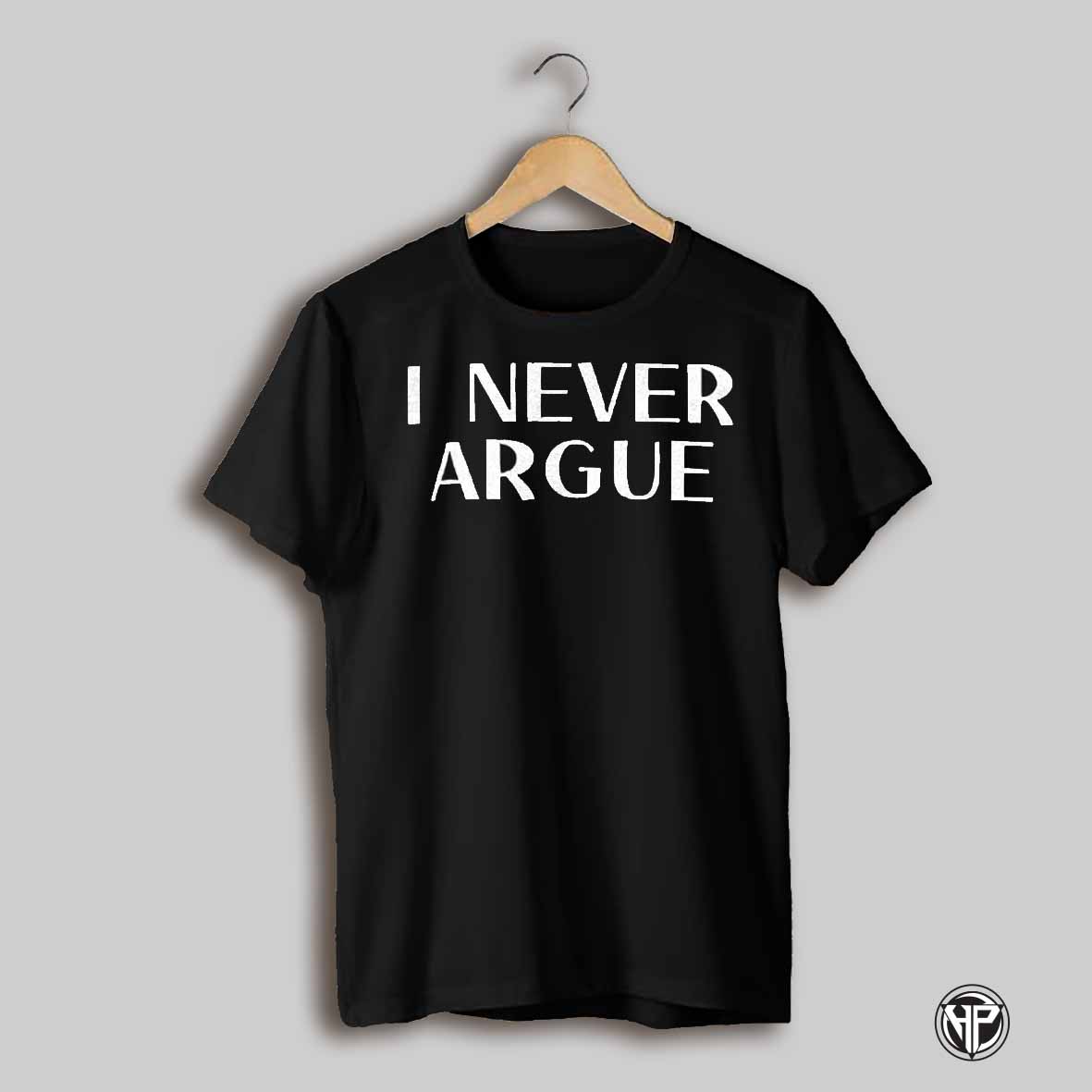 Machete Wielding Florida Man Wearing I Never Argue Shirt