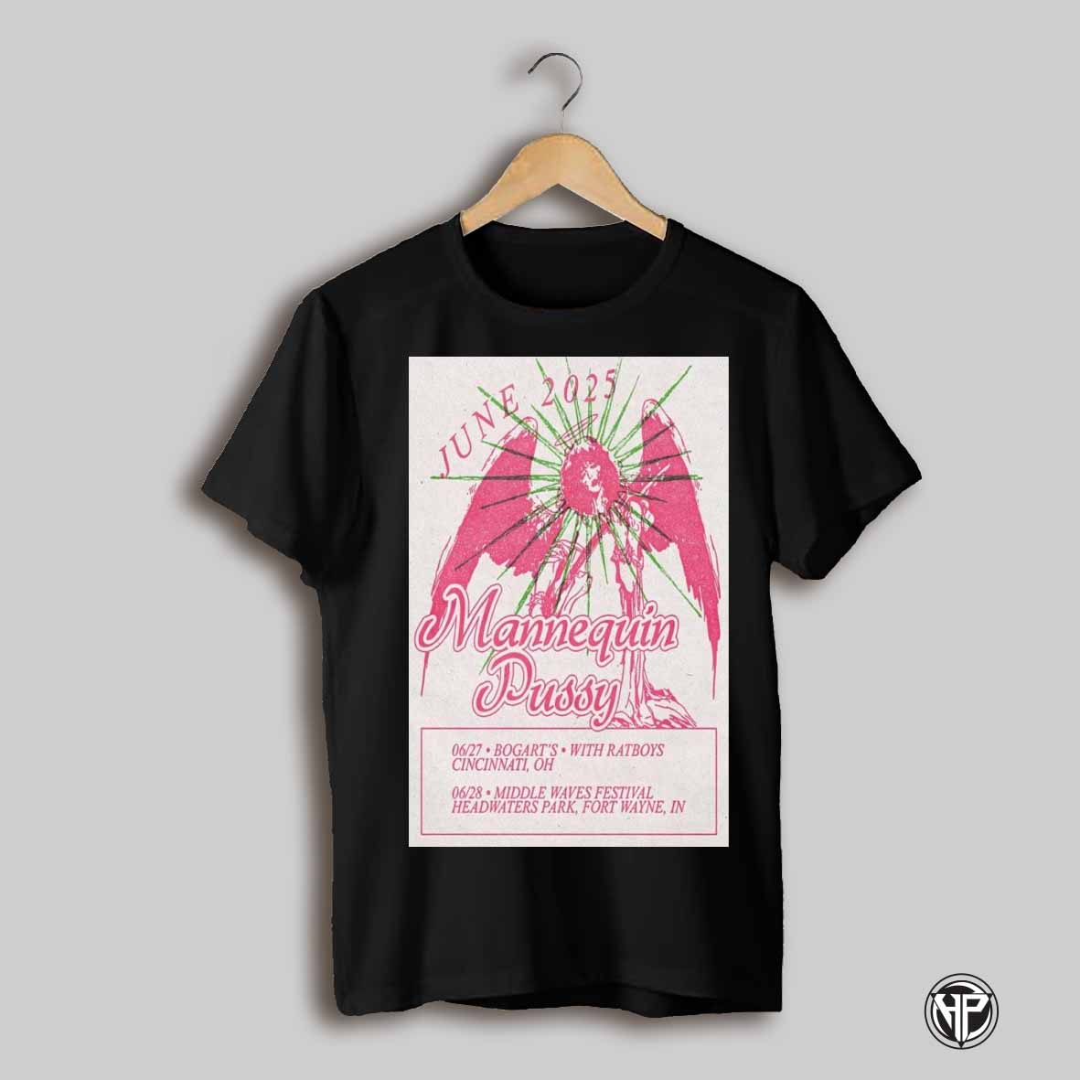 Mannequin Pussy Tour Poster 2025 T Shirt