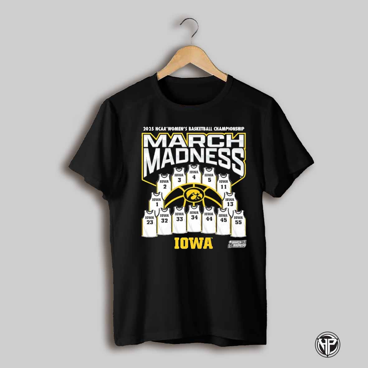 March Madness Iowa Hawkeyes 2025 Ncaa Womens Basketball Championship Jerseys Shirt