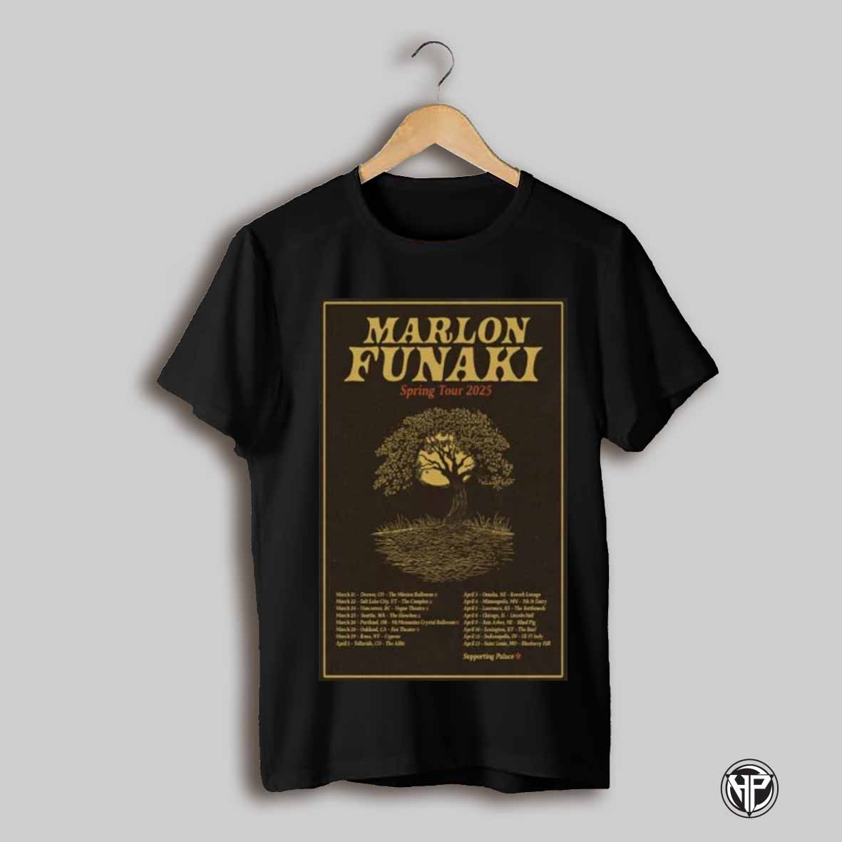 Marlon Funaki Spring Tour 2025 Poster Shirt