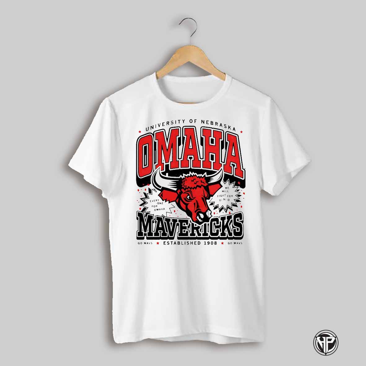 Mavericks Max Collegiate Everyone For Omaha We Will Fight For Uno Shirt