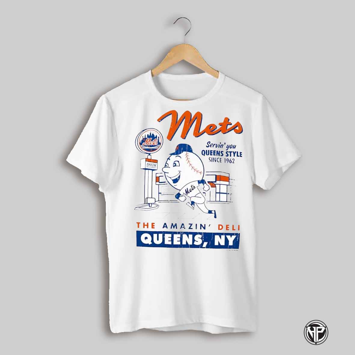Mets Servin You Queens Style The Amazin Deli Ny Shirt