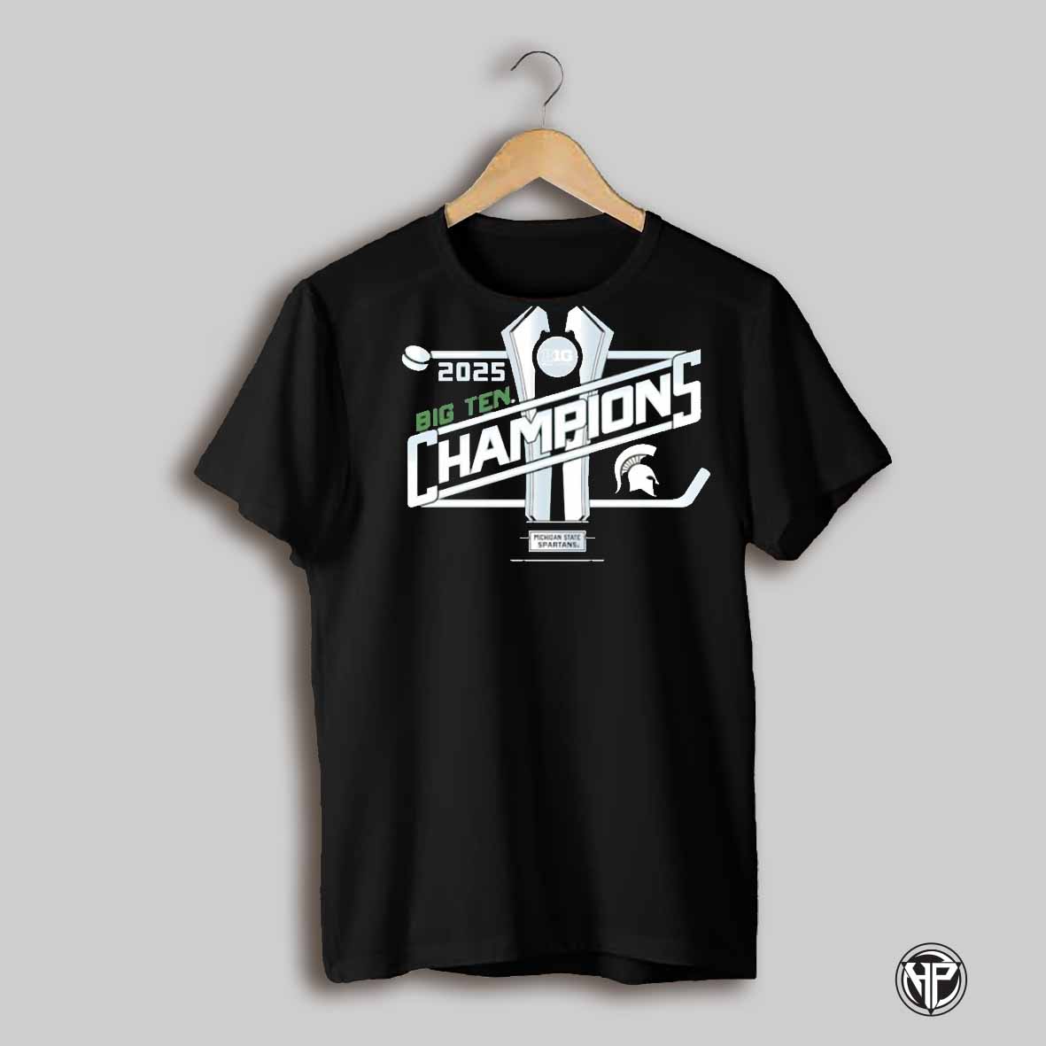 Michigan State Spartans 2025 Big Ten Hockey Regular Season Champions Shirt