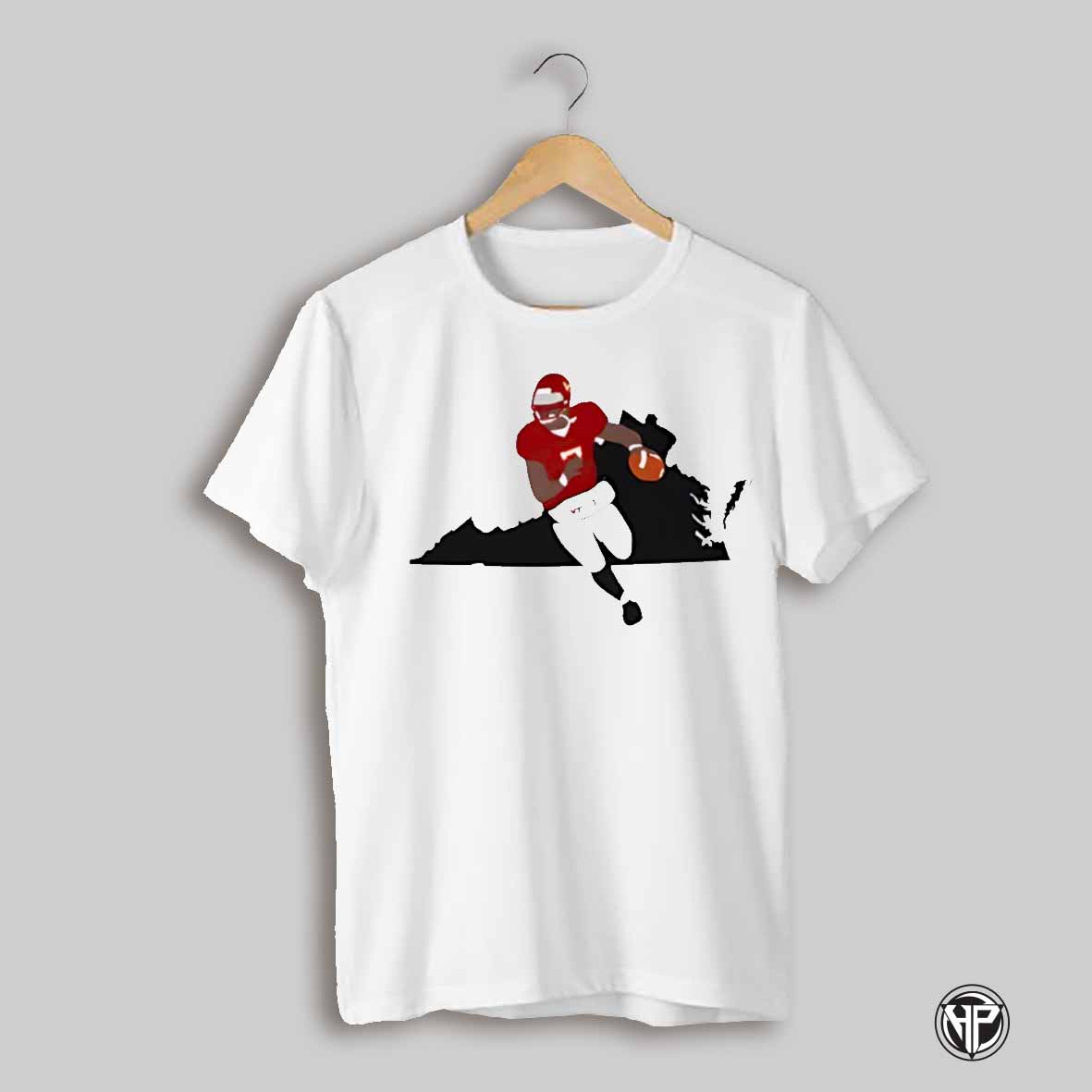 Mike Vick Virginia Tech Hokies Football Shirt