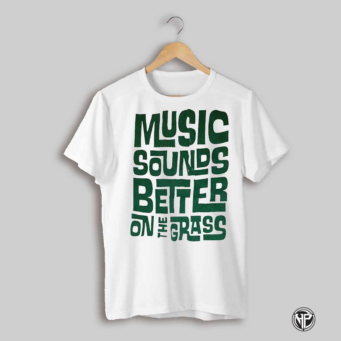 Music Sounds Better On The Grass Shirt