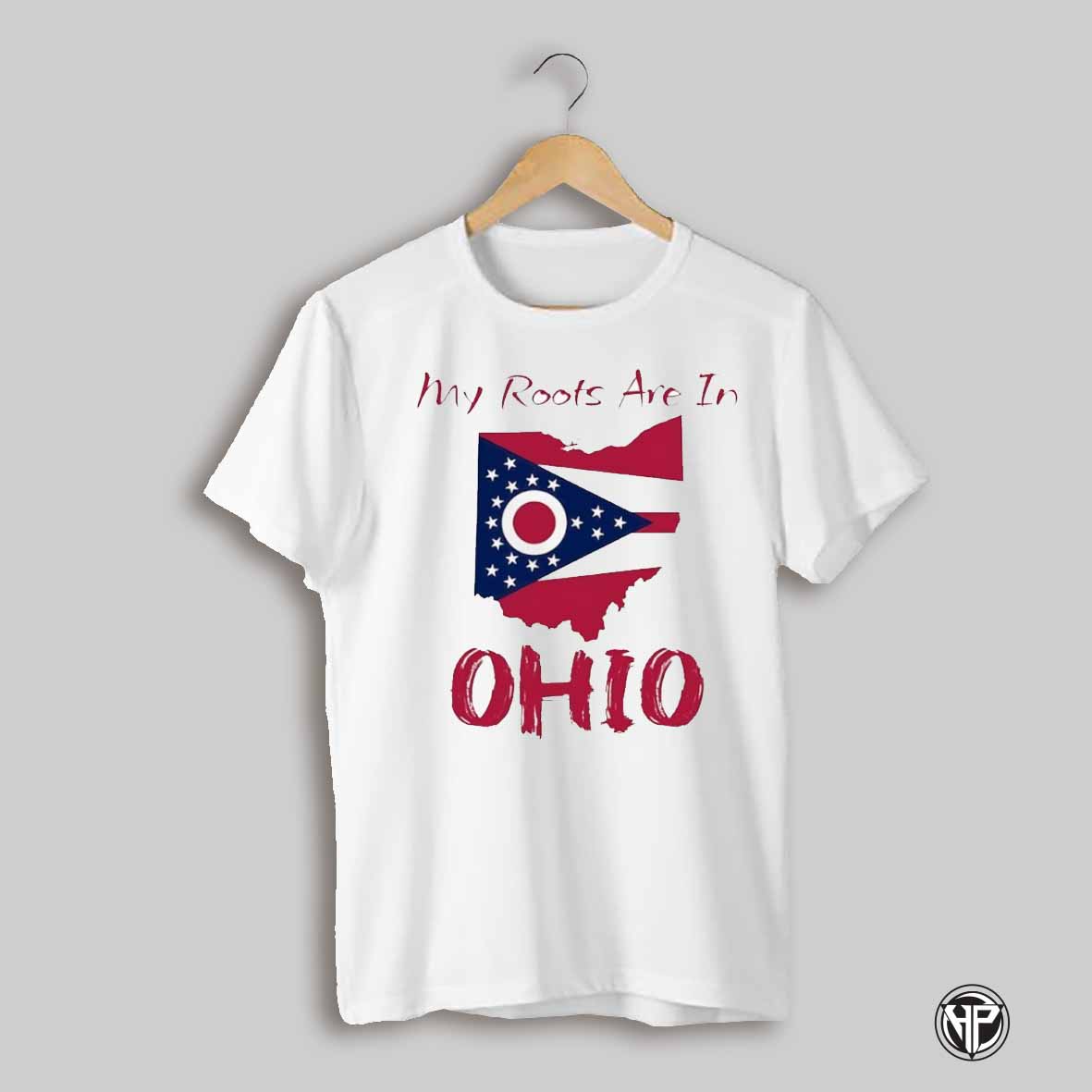 My Roots Are In Ohio Flag Shirt