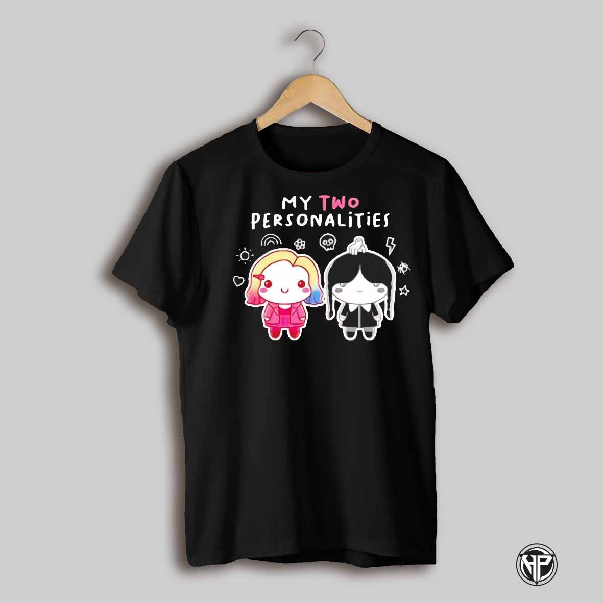 My Two Personalities Wednesday Film Shirt