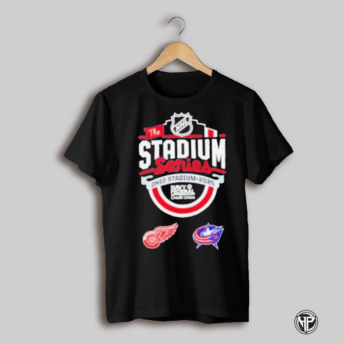 Nhl The Stadium Series Detroit Red Wings Vs Columbus Blue Jackets 2025 Shirt