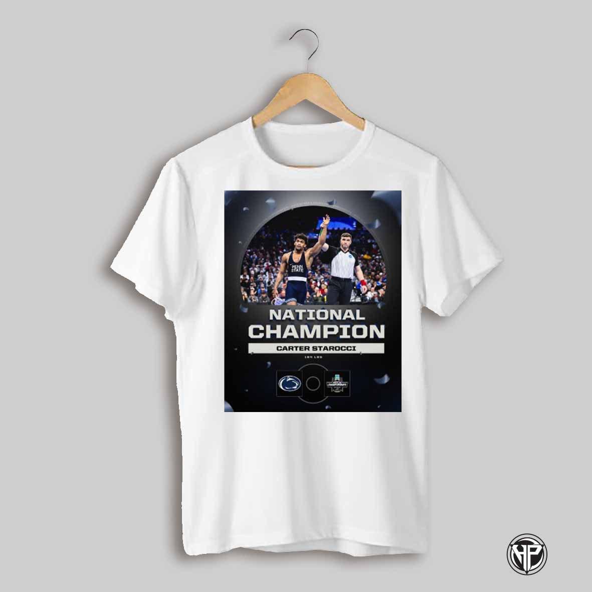 National Champion Carter Starocci 184 Lbs Penn State Nittany Lions Wrestling Championship 2025 Poster T Shirt