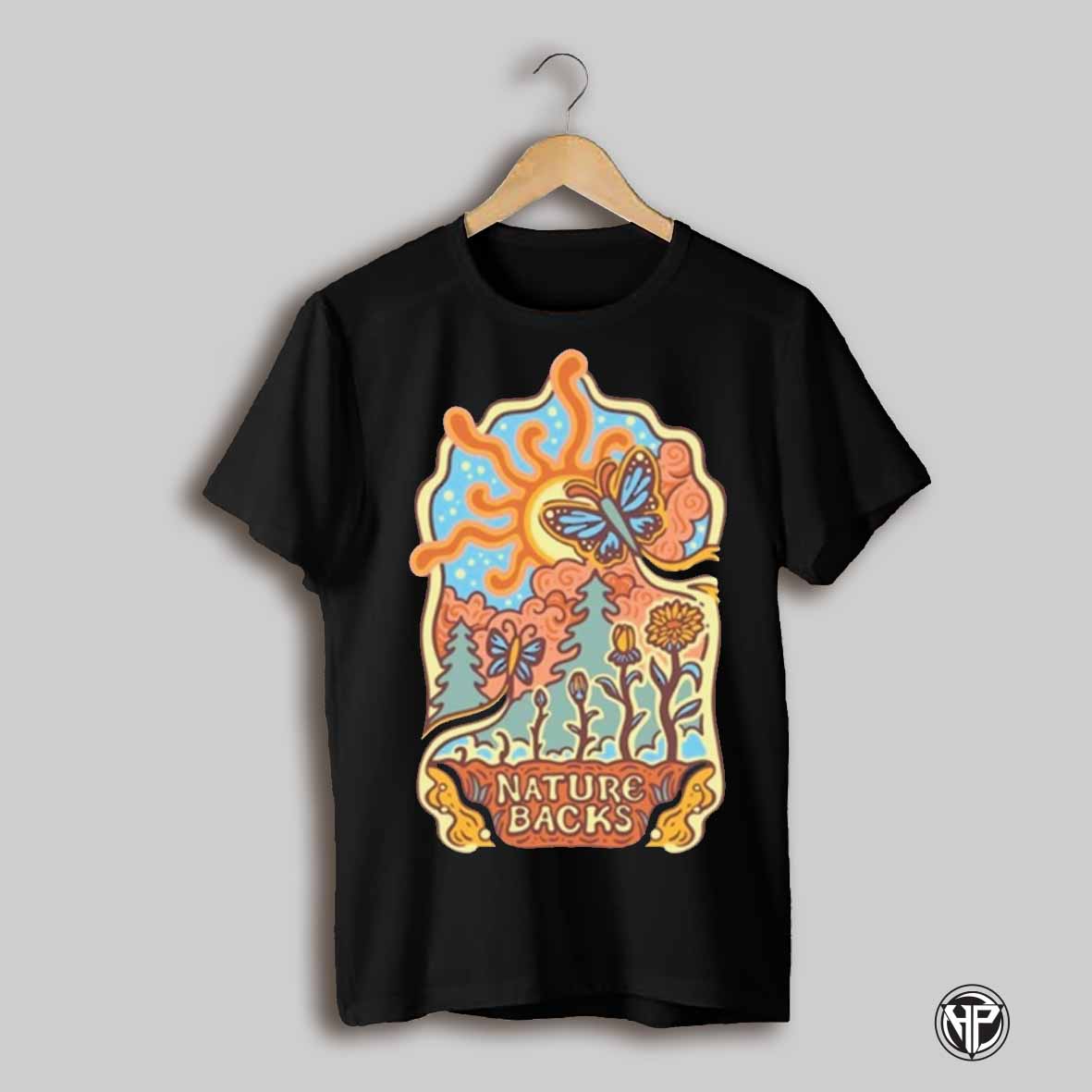 Nature Backs Mariposa Shirt