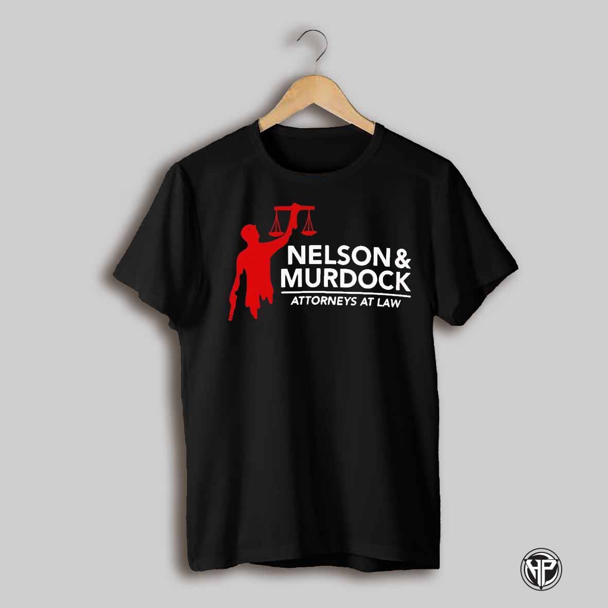 Nelson And Murdock Scales Of Justice Attorneys At Law Shirt