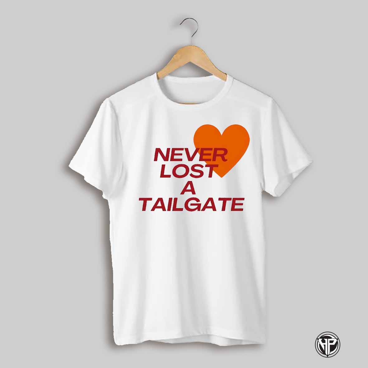 Never Lost A Tailgate Virginia Tech Hokies Shirt