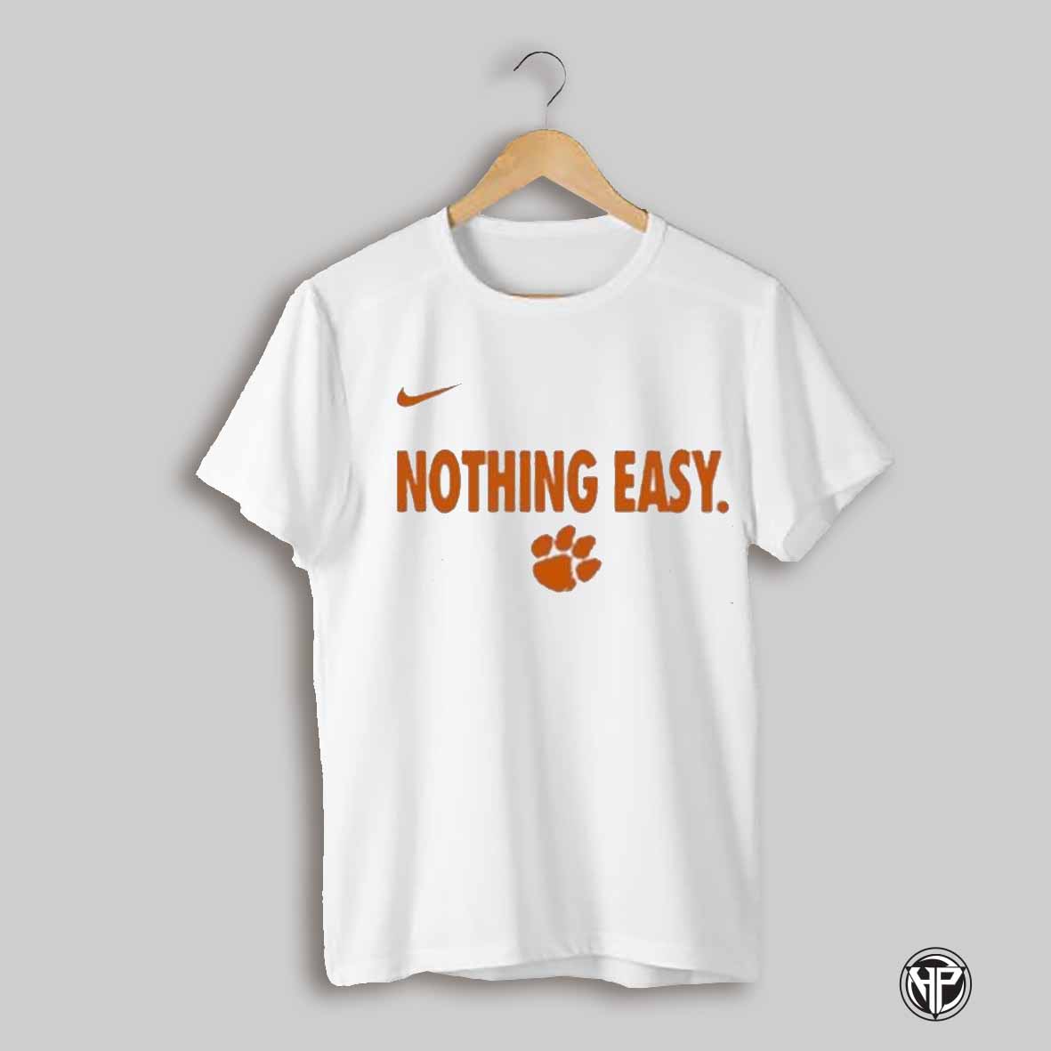 Nike Clemson Tigers Basketball Nothing Easy 2025 T Shirt