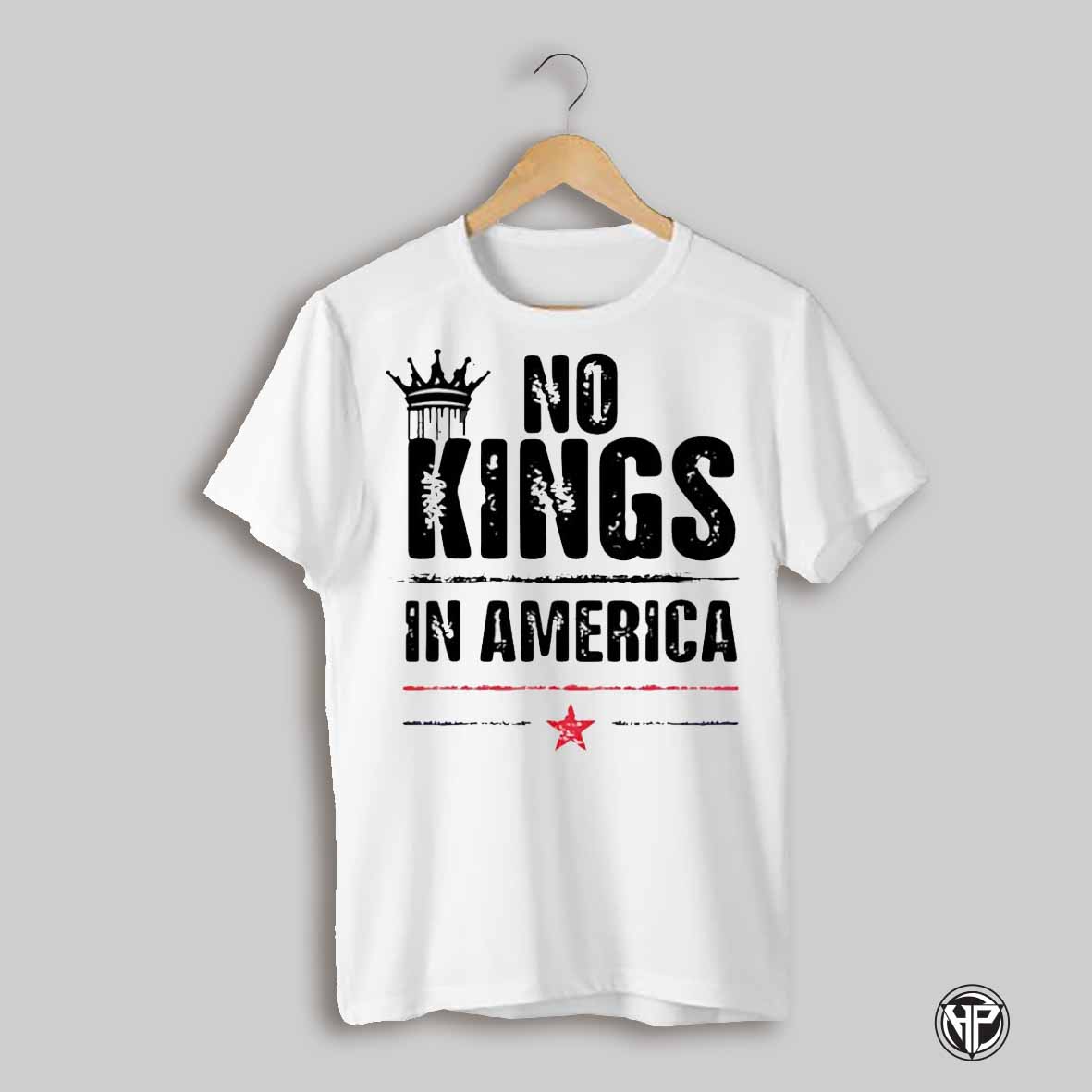 No Kings In America Cown Shirt