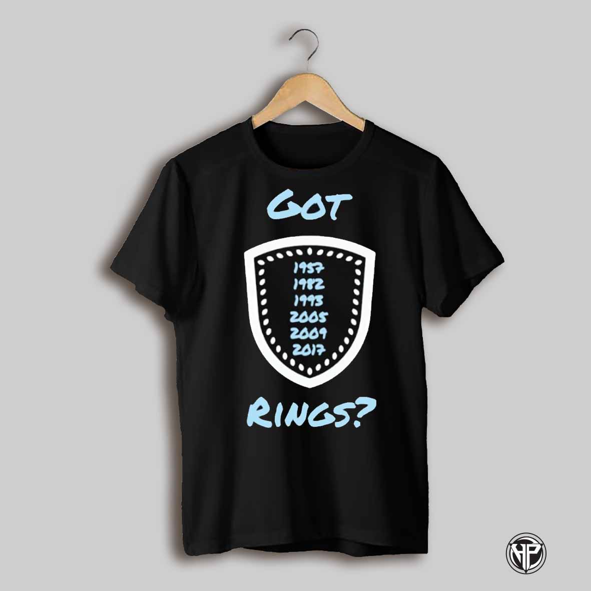 North Carolina Tar Heels National Champs 6 Times Got Rings Shirt