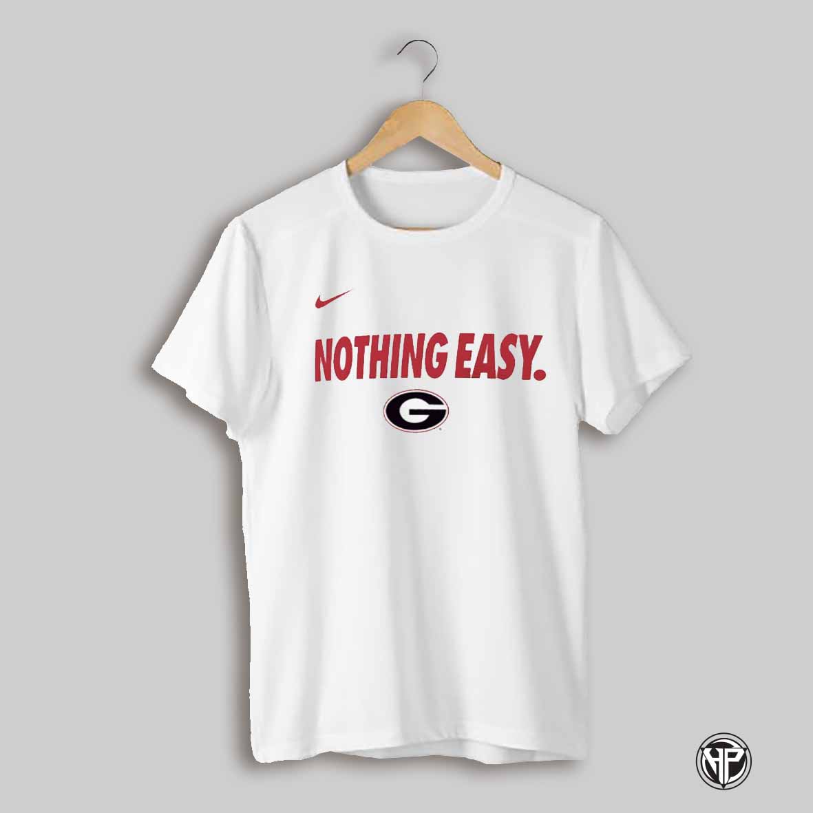 Nothing Easy Georgia Bulldogs 2025 Shirt