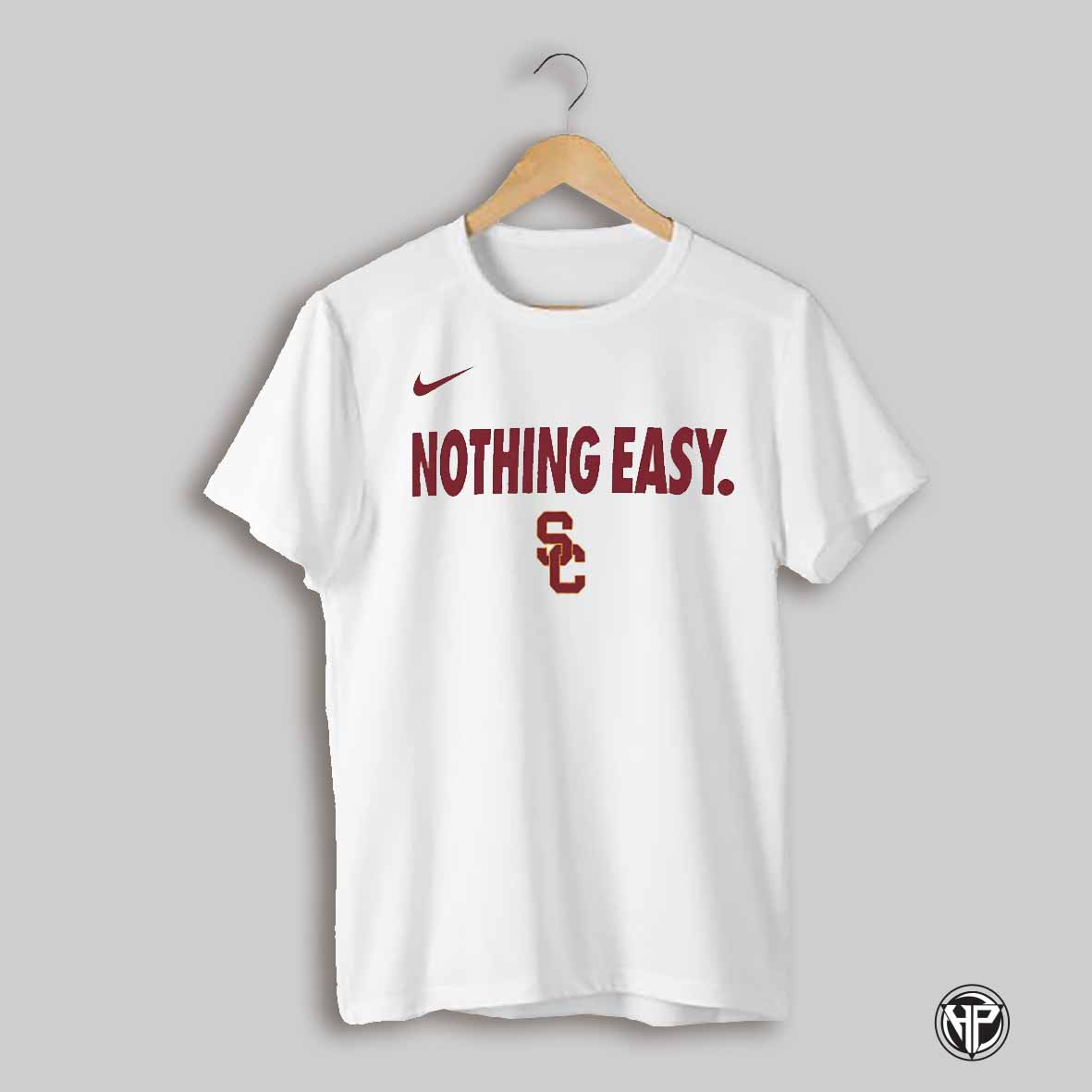 Nothing Easy Usc Trojans 2025 Shirt