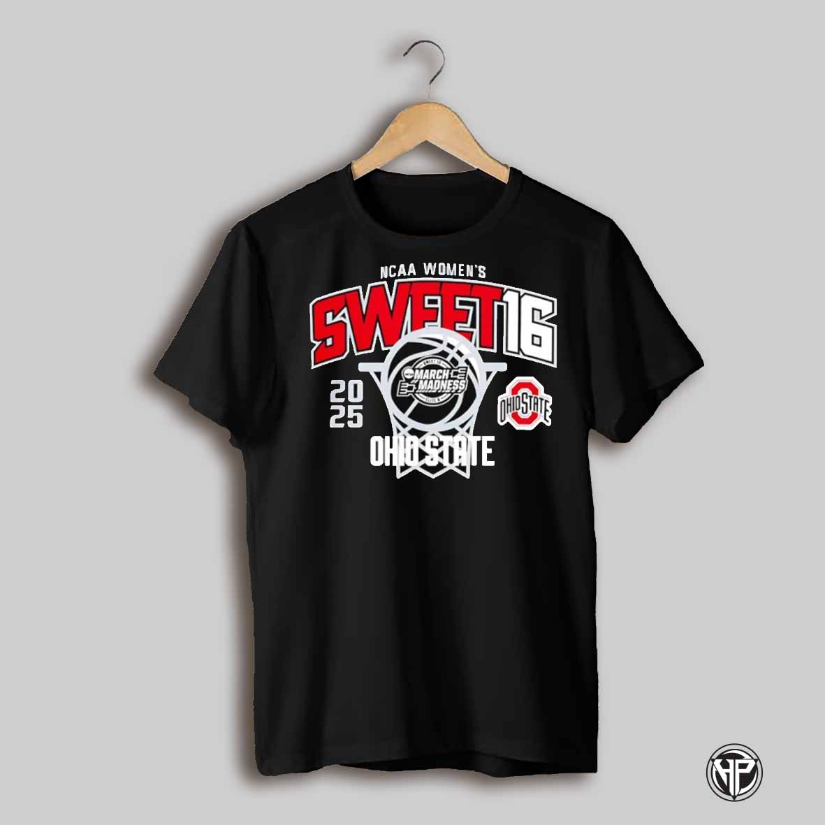 Ohio State Buckeyes 2025 Ncaa Womens Basketball Tournament March Madness Sweet 16 Shirt