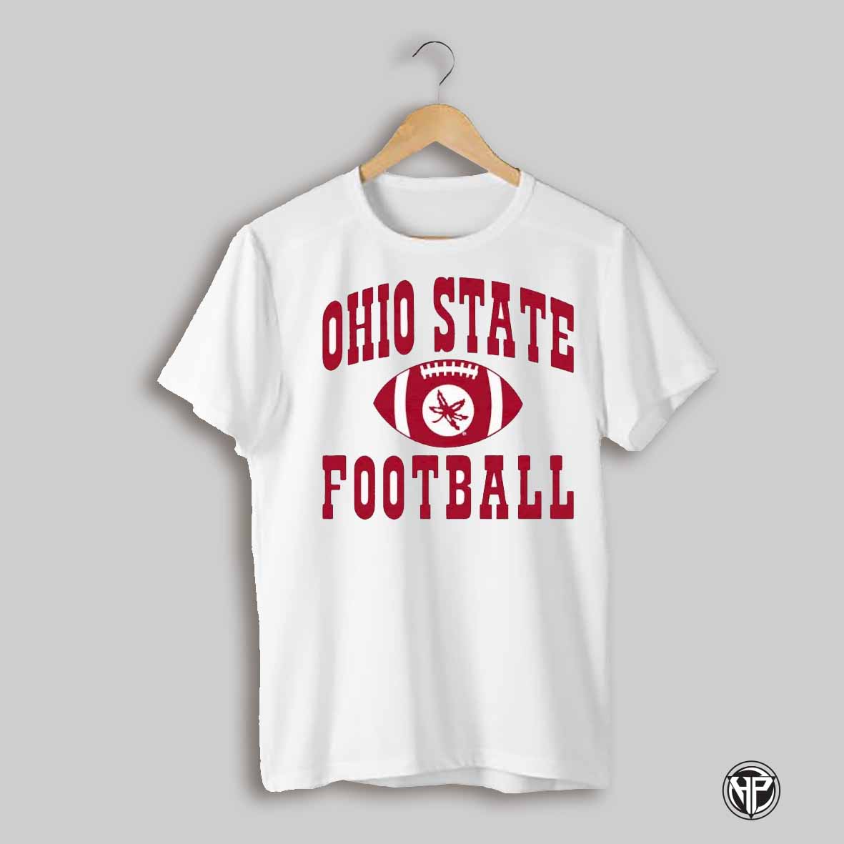 Ohio State Football Red Text Shirt