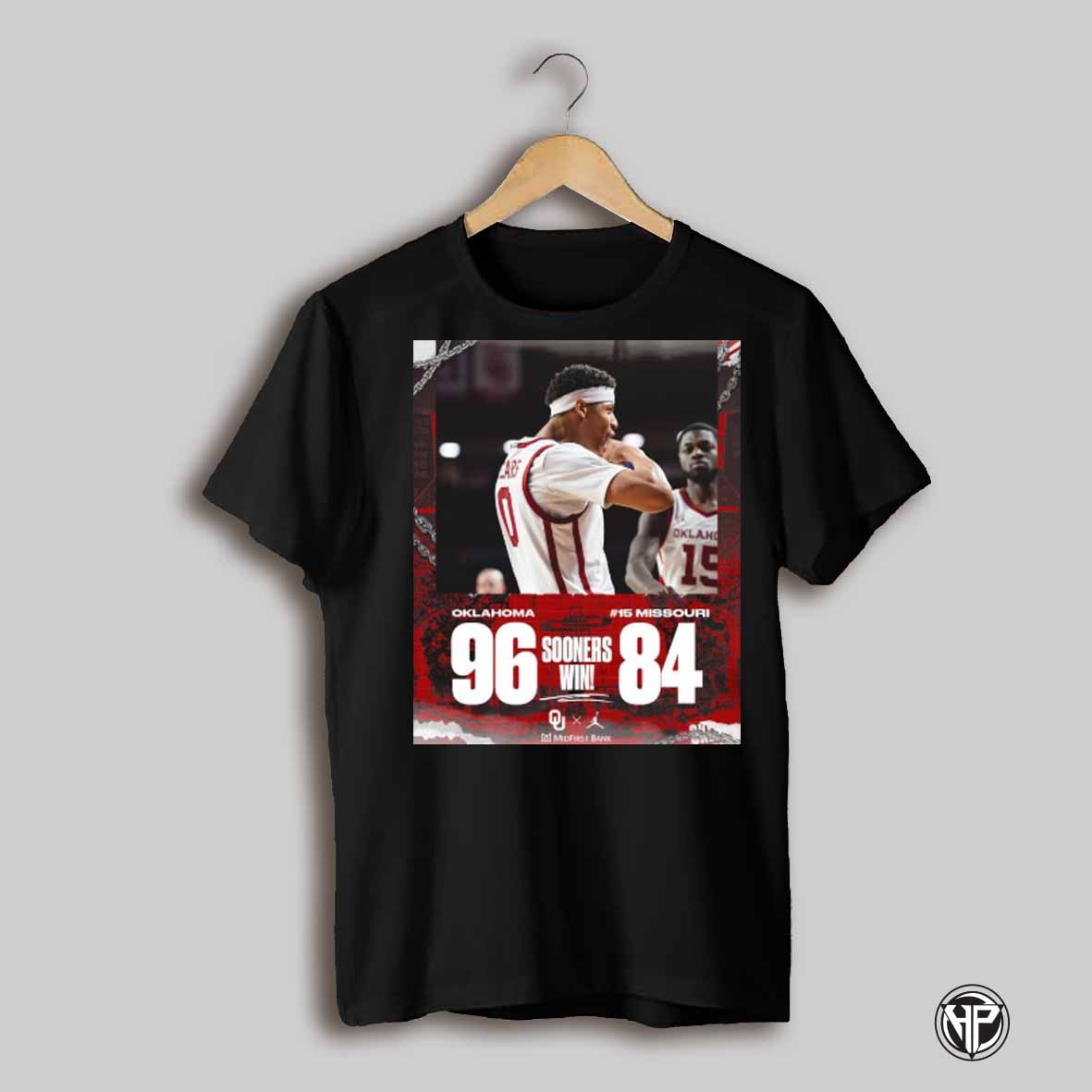 Oklahoma Sooners Win Missouri Tigers Final Score 96 84 Midfirst Bank March 5 2025 Poster T Shirt