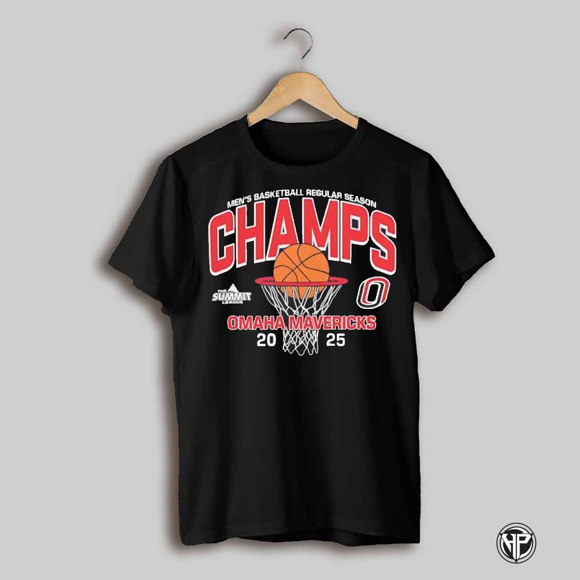 Omaha Mavericks Mens Basketball 2025 Summit League Regular Season Champions Shirt