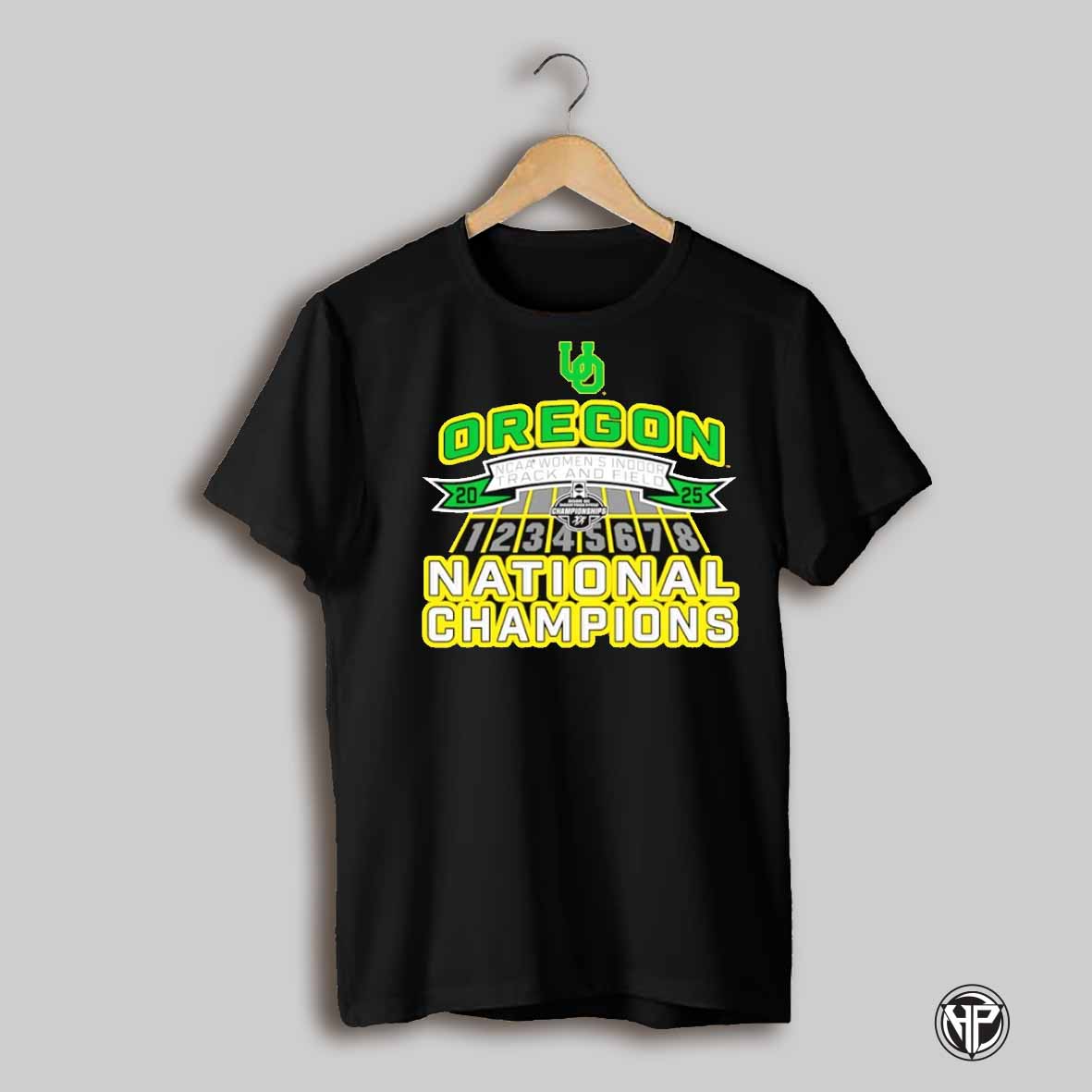 Oregon Ducks 2025 Ncaa Womens Indoor Track Field National Champions Shirt