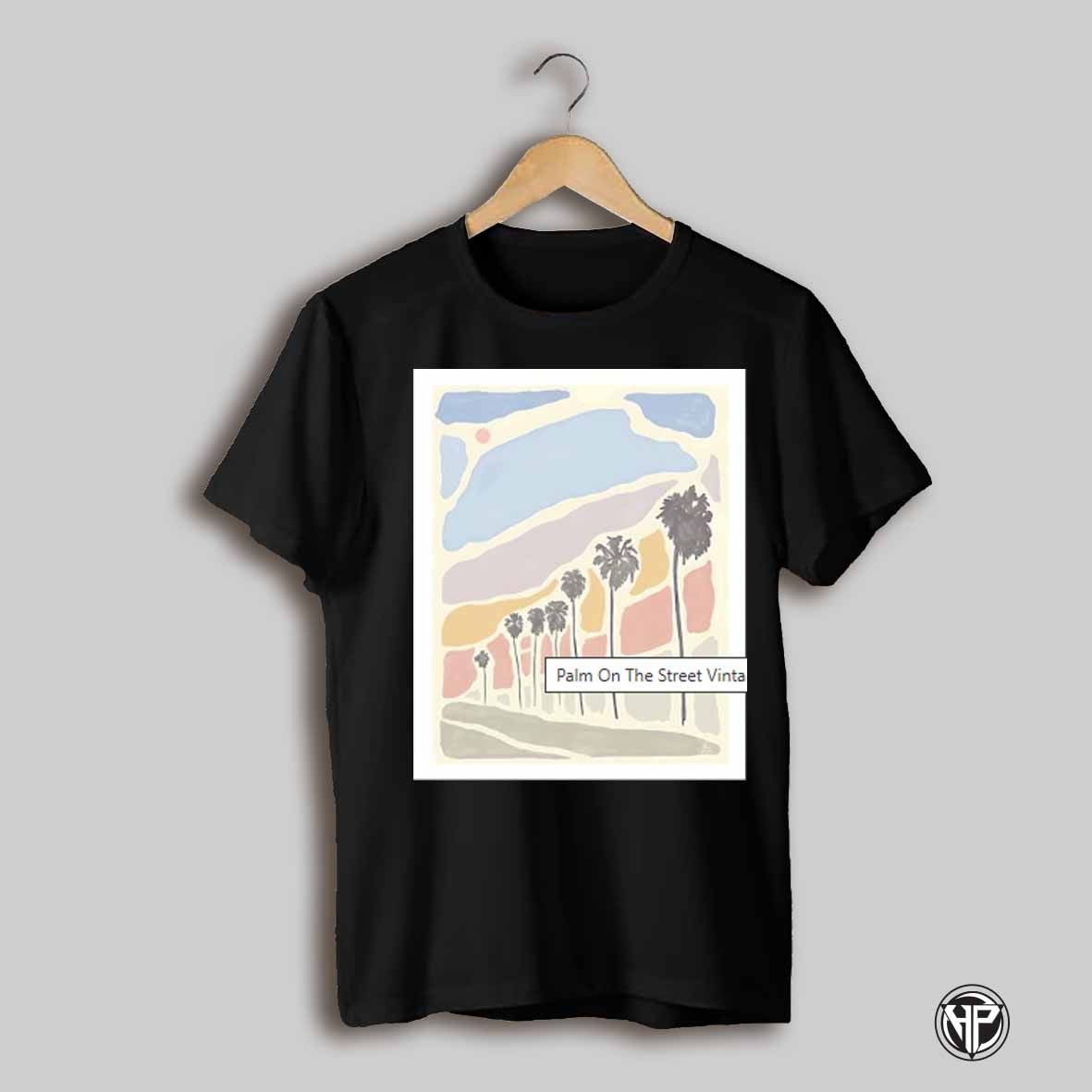 Palm On The Street Vintage Shirt