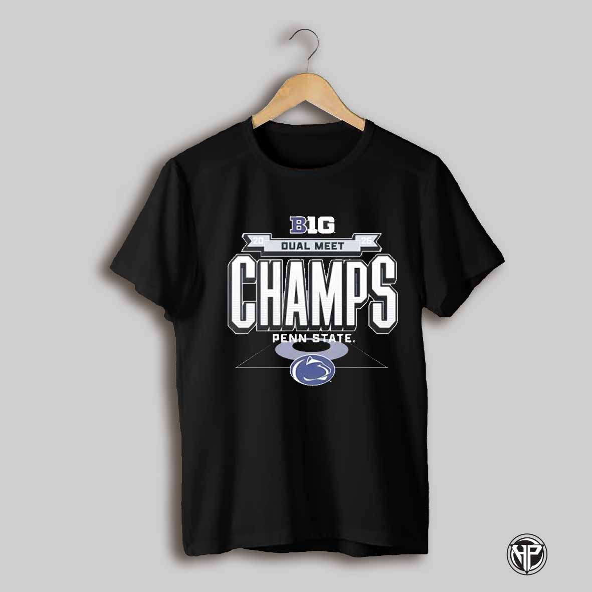 Penn State Nittany Lions 2025 Big Ten Wrestling Dual Meet Champions Shirt