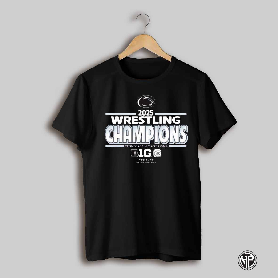 Penn State Nittany Lions Ncaa 2025 Big Ten Wrestling Conference Tournament Champions T Shirt