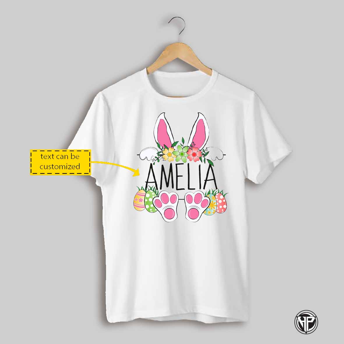 Personalised Easter T Shirt For Girls Trending T Shirt