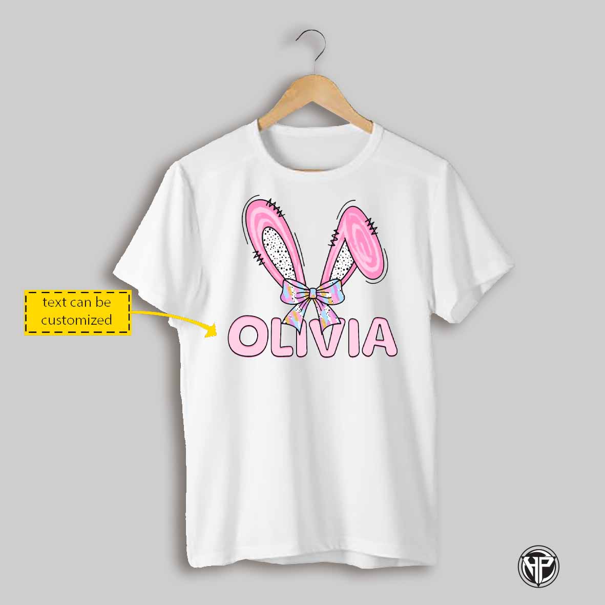 Personalized Easter Shirt For Girls