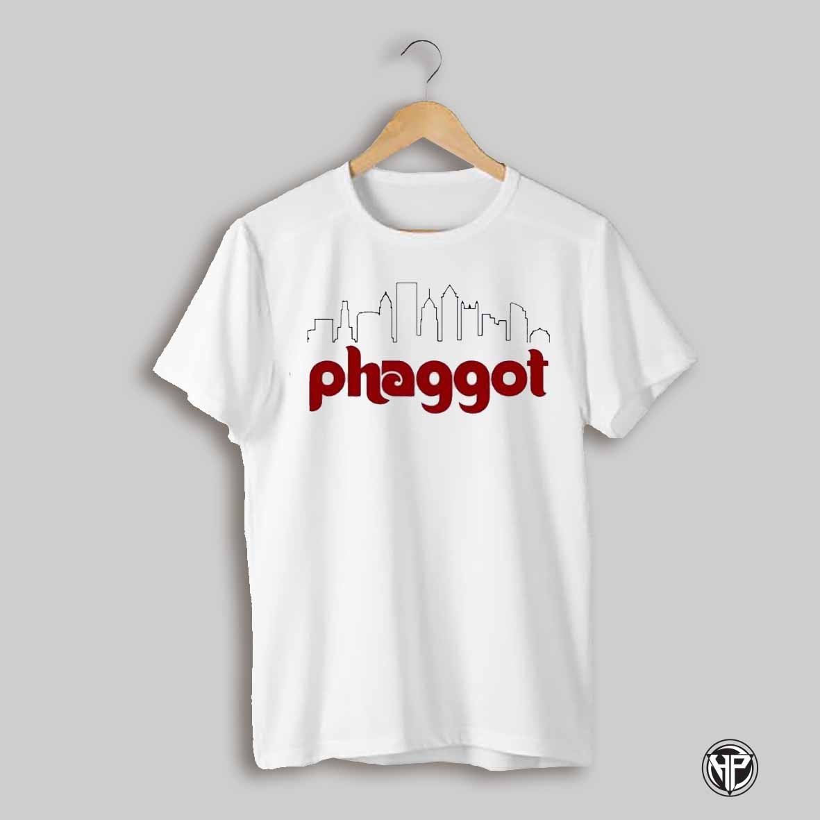 Phaggot City Skyline Philadelphia Phillies Shirt