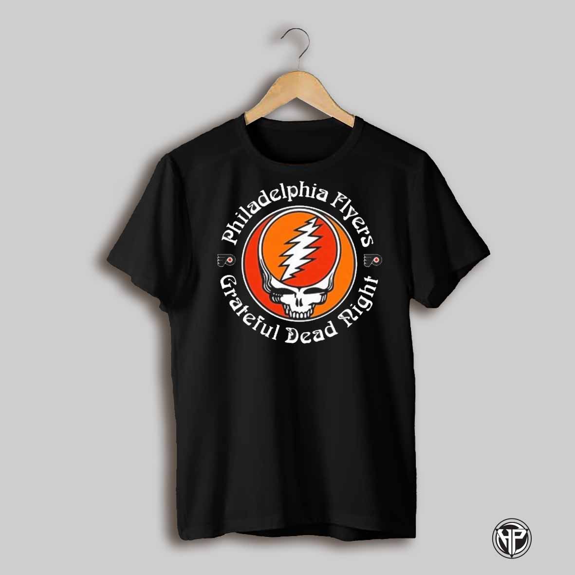 Philadelphia Flyers Grateful Dead 2025 Shirt