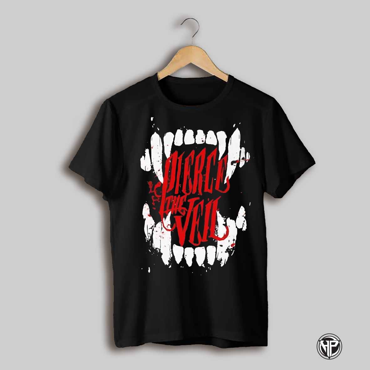 Pierce The Veil Red Text In The Vampires Mouth Shirt