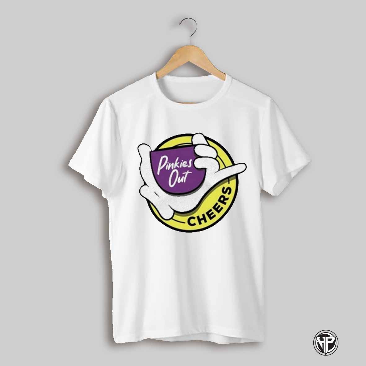 Pinkies Out Cheers T Shirt