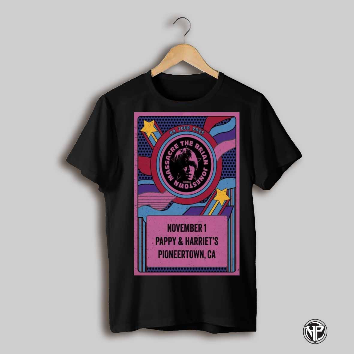 Pioneertown Ca Tour 2025 The Brian Jonestown Massacre Poster T Shirt