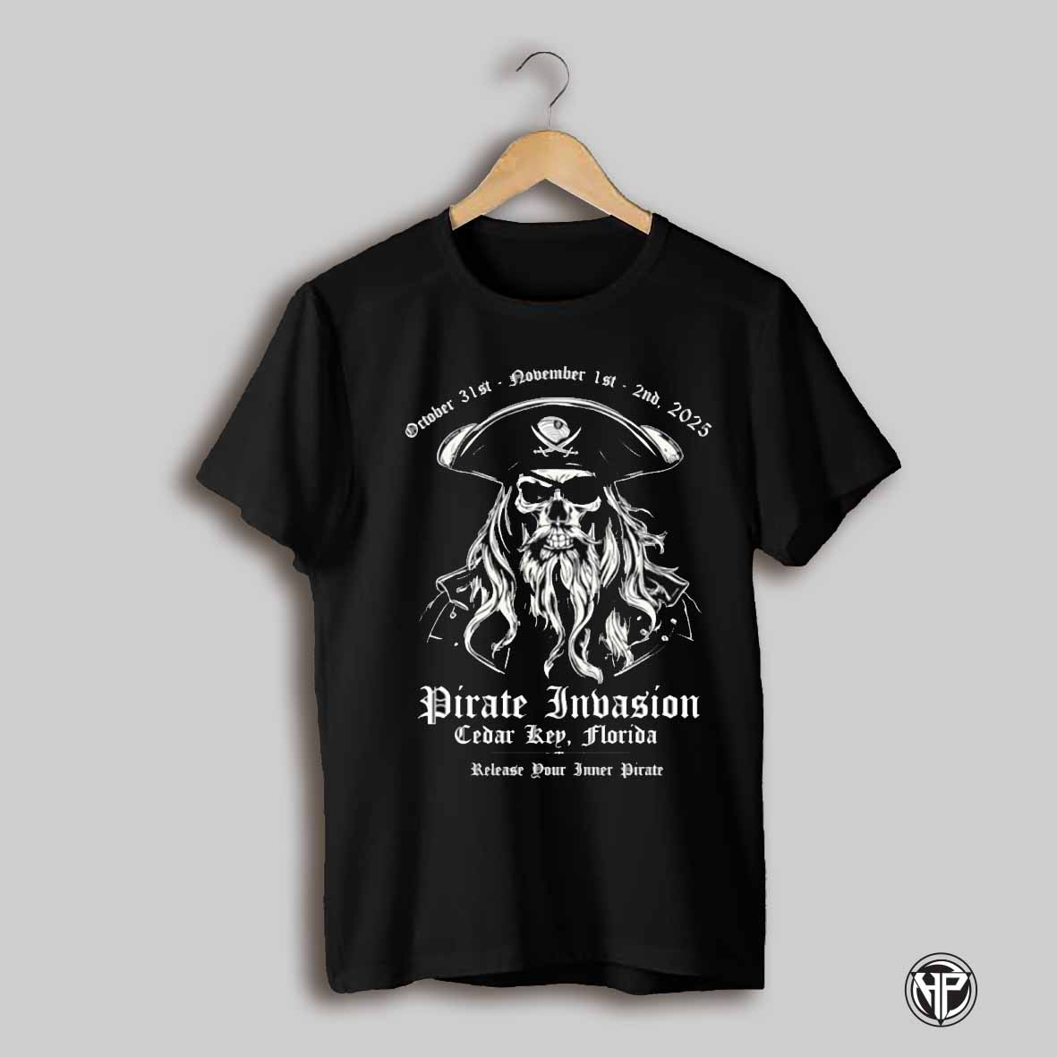 Pirate Invasion Cedar Key Florida Shirt