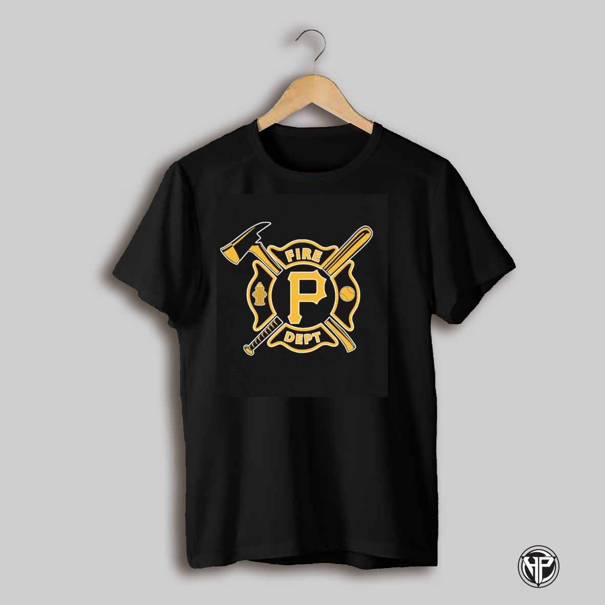 Pittsburgh Pirates Fire Dept T Shirts