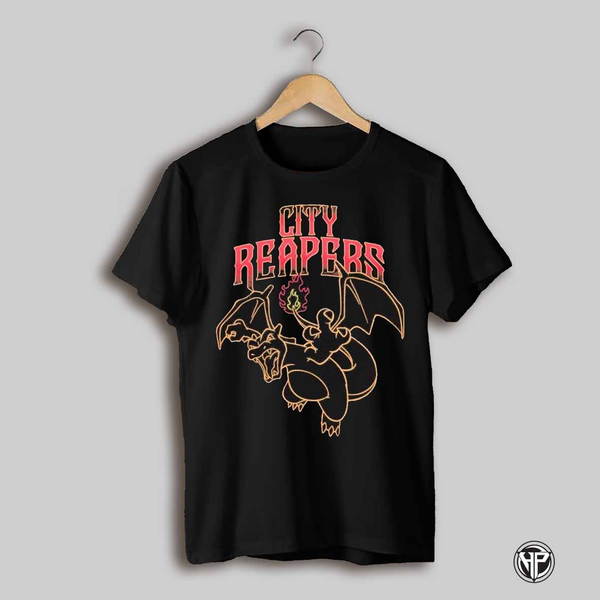 Pokemon Go City Reapers Charizard T Shirts