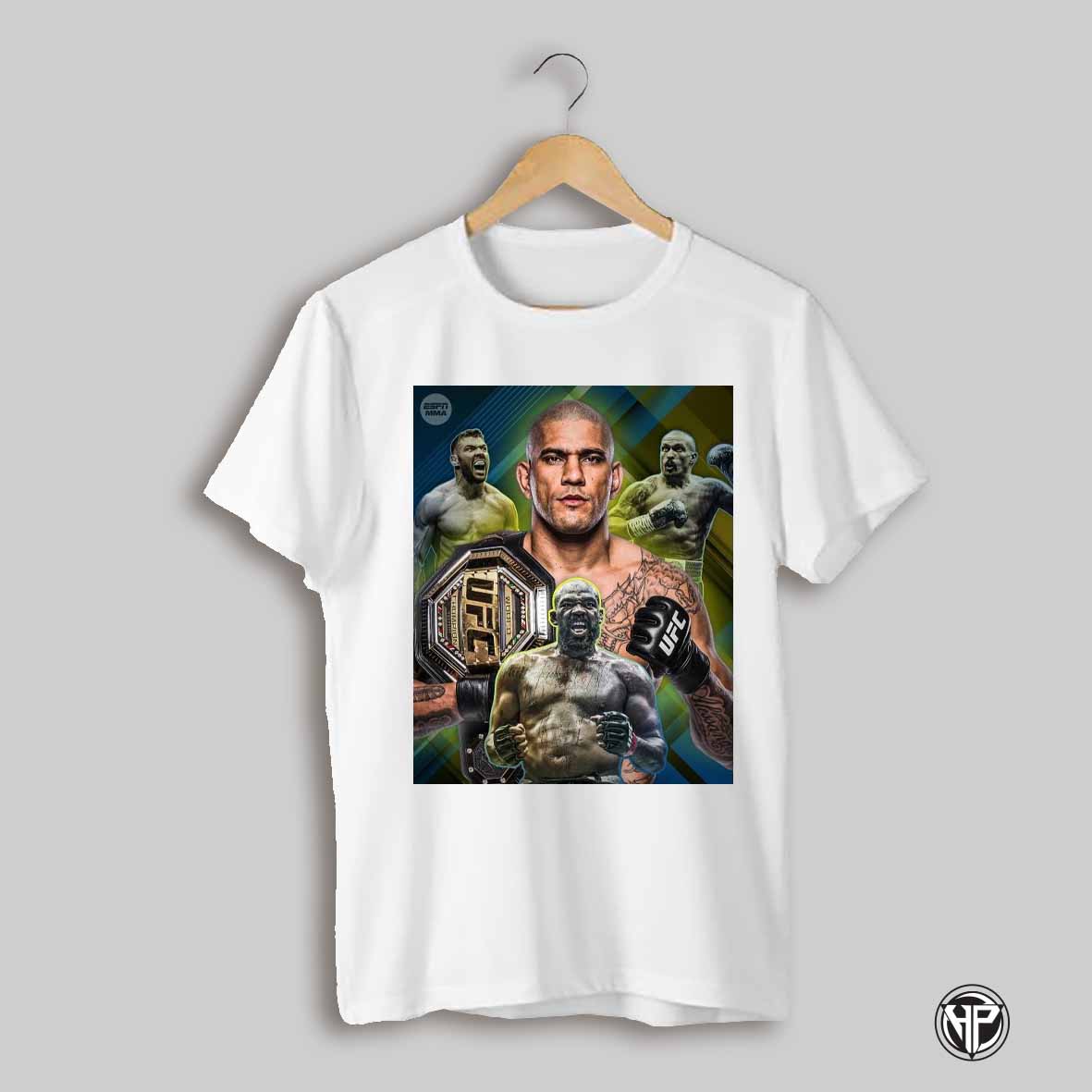 Poster Alex Pereira Said Hes Eyeing Fights With Plessis Jon Jones A Boxing Match With Oleksandr Usyk T Shirt