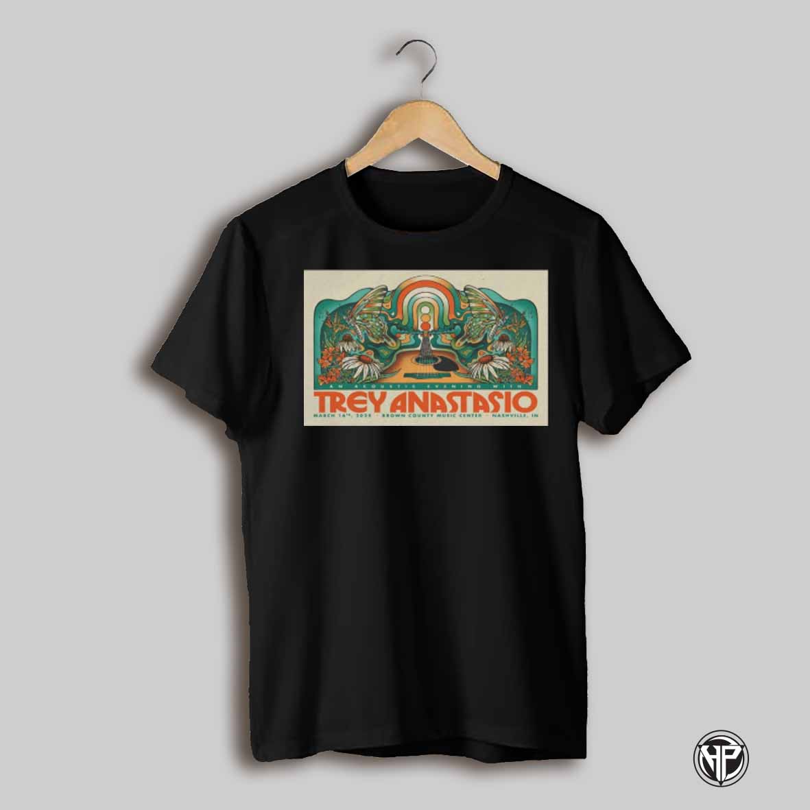 Poster An Acoustic Evening With Trey Anastasio Brown County Music Center Nashville In March 16 2025 Tour T Shirt