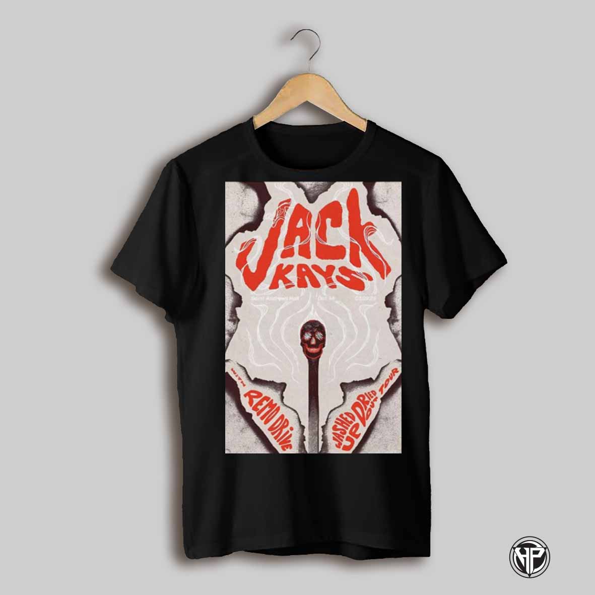 Poster Jack Kays Mar 9 2025 St Andrews Hall In Detroit Mi Tour With Remo Drive Washed Up Dried Out Tour T Shirt