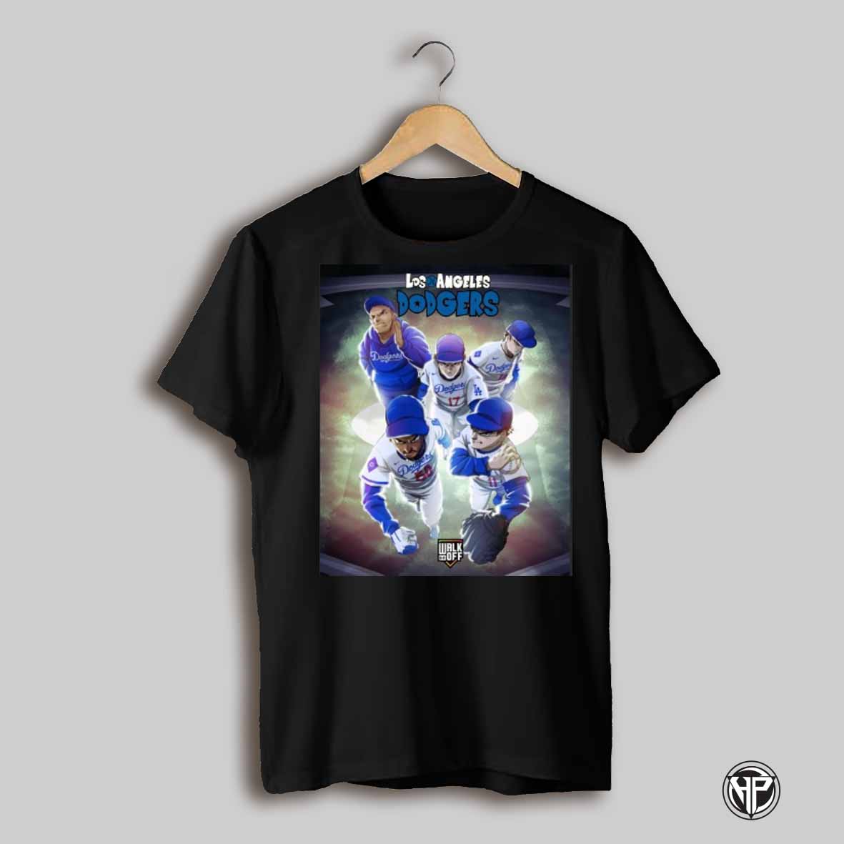 Poster Los Angeles Dodgers Br Walk Off The Dodgers Title Defense Starts Today In Japan Dragon Ball Super T Shirt